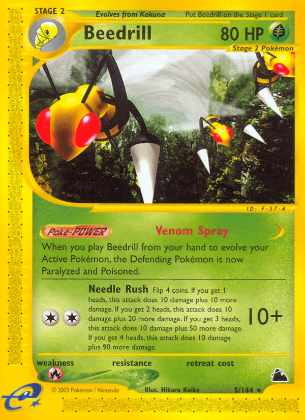 Beedrill (5/144) [Skyridge] (Online Only)