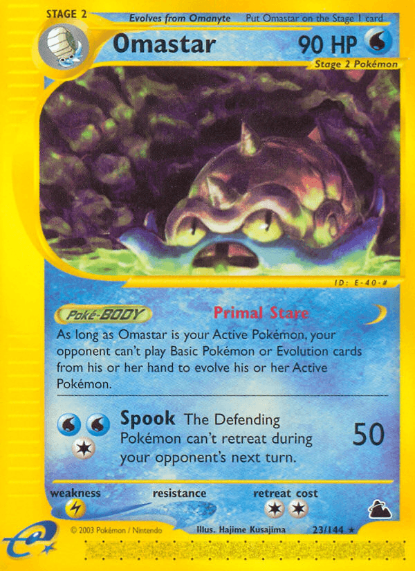Omastar (23/144) [Skyridge] (Online Only)