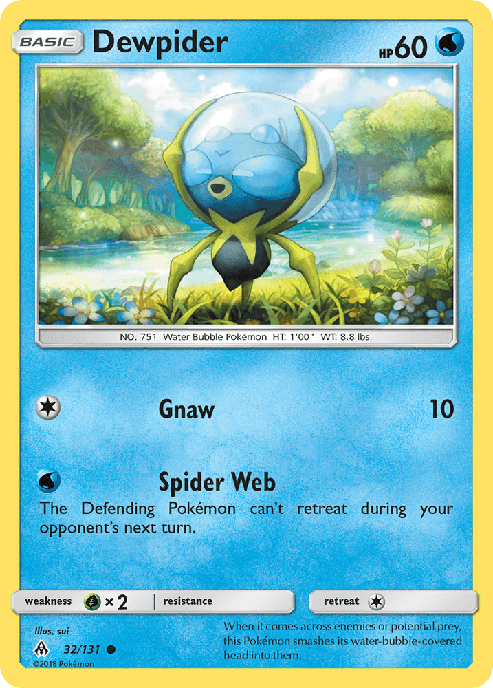 Dewpider (32/131) [Sun & Moon: Forbidden Light] (Online Only)