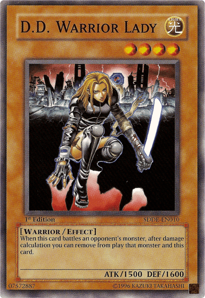 D.D. Warrior Lady [SDDE-EN010] Common (ONLINE ORDER ONLY)