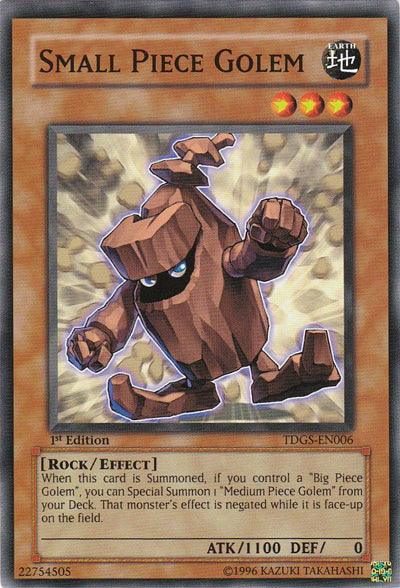 Small Piece Golem [TDGS-EN006] Common (ONLINE ORDER ONLY)