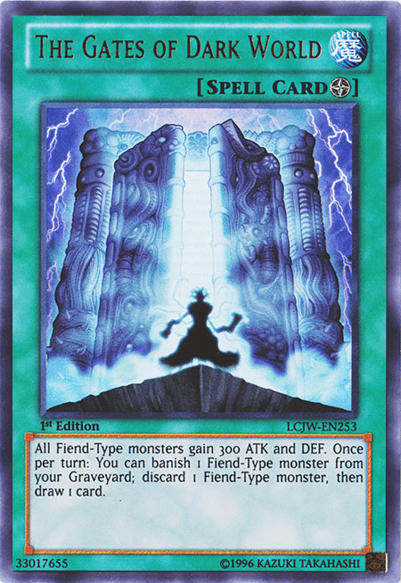 The Gates of Dark World [LCJW-EN253] Ultra Rare (ONLINE ORDER ONLY)
