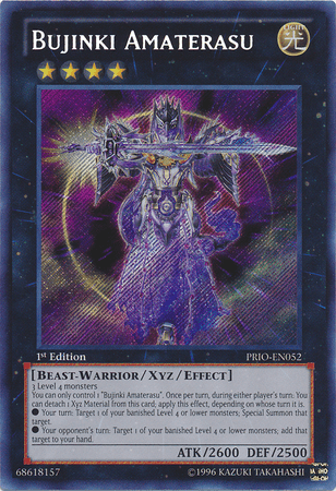 Bujinki Amaterasu [PRIO-EN052] Secret Rare (ONLINE ORDER ONLY)