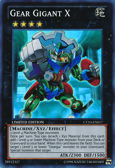 Gear Gigant X [CT10-EN017] Super Rare (ONLINE ORDER ONLY)