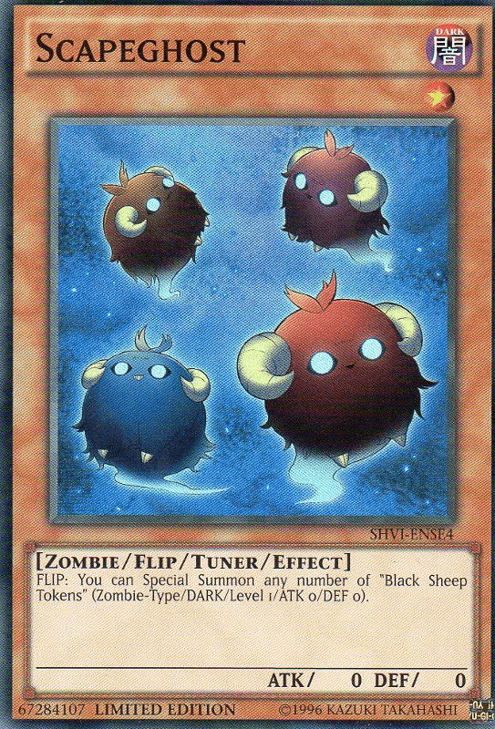 Scapeghost [SHVI-ENSE4] Super Rare (ONLINE ORDER ONLY)