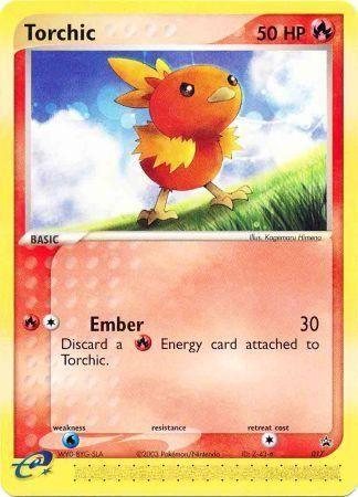 Torchic (017) (Non-Holo) [Nintendo: Black Star Promos] (Online Only)