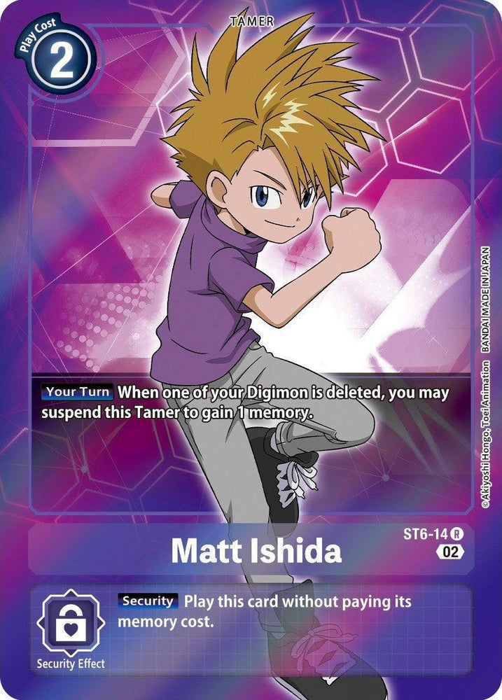 Matt Ishida [ST6-14] (Alternate Art) [Starter Deck: Ragnaloardmon] (ONLINE ORDER ONLY)