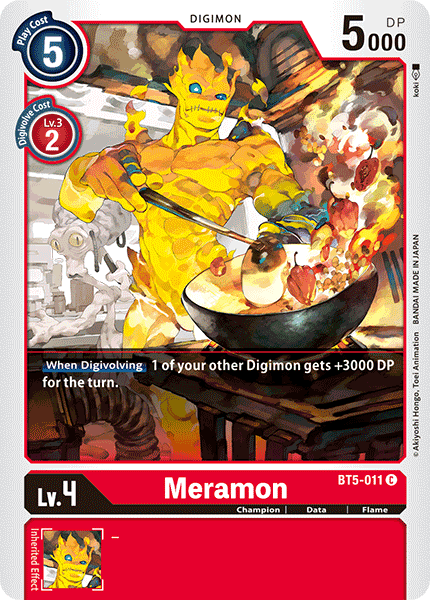 Meramon [BT5-011] [Battle of Omni] (ONLINE ORDER ONLY)