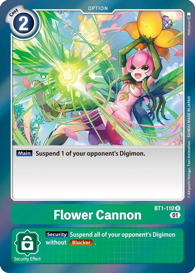 Flower Cannon [BT1-110] [Starter Deck: Ultimate Ancient Dragon] (ONLINE ORDER ONLY)