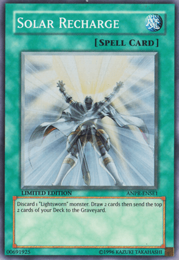 Solar Recharge [ANPR-ENSE1] Super Rare (ONLINE ORDER ONLY)