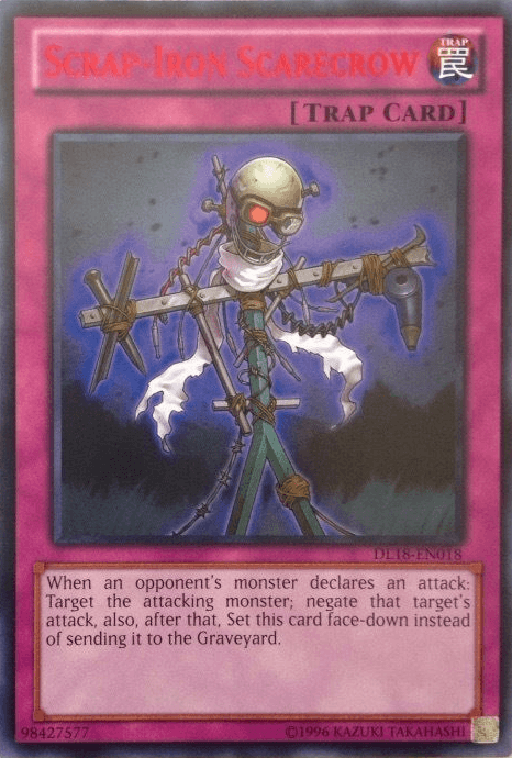 Scrap-Iron Scarecrow (Red) [DL18-EN018] Rare (ONLINE ORDER ONLY)