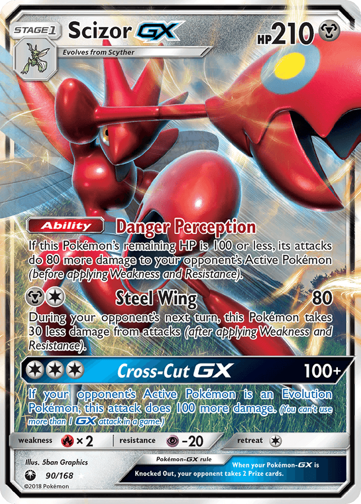 Scizor GX (90/168) [Sun & Moon: Celestial Storm] (Online Only)