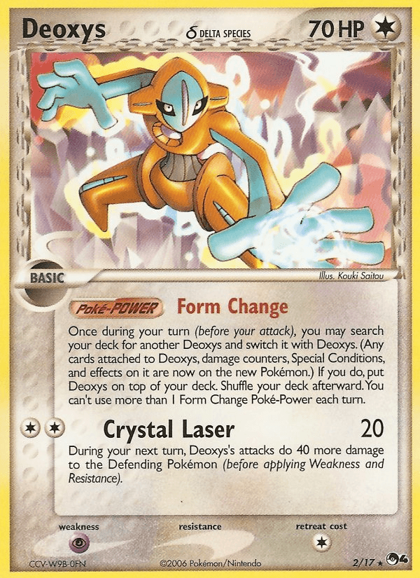 Deoxys (2/17) (Delta Species) [POP Series 4] (Online Only)
