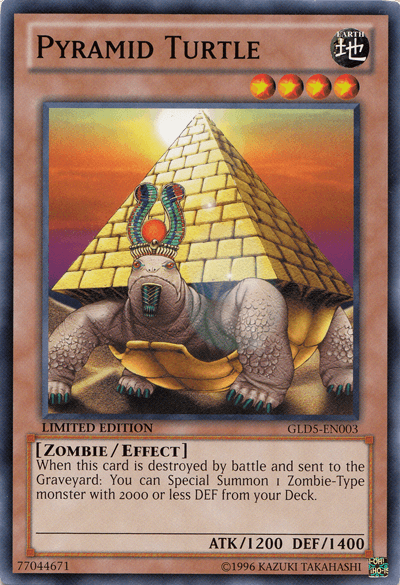 Pyramid Turtle [GLD5-EN003] Common (ONLINE ORDER ONLY)