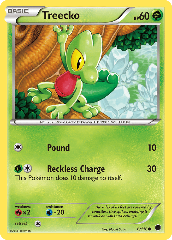 Treecko (6/116) [Black & White: Plasma Freeze] (Online Only)