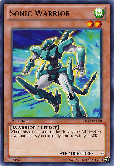 Sonic Warrior [LTGY-EN090] Common (ONLINE ORDER ONLY)