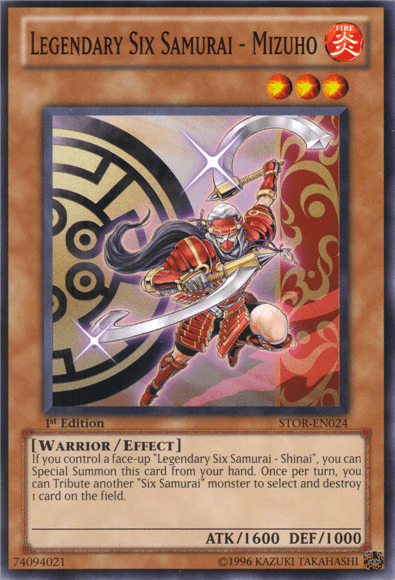 Legendary Six Samurai - Mizuho [STOR-EN024] Common (ONLINE ORDER ONLY)