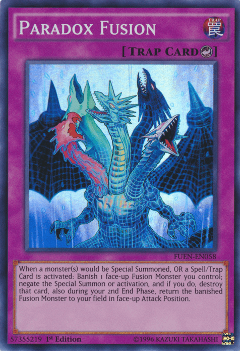 Paradox Fusion [FUEN-EN058] Super Rare (ONLINE ORDER ONLY)