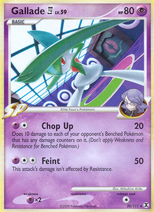 Gallade (20/111) (Theme Deck Exclusive) [Platinum: Rising Rivals] (Online Only)