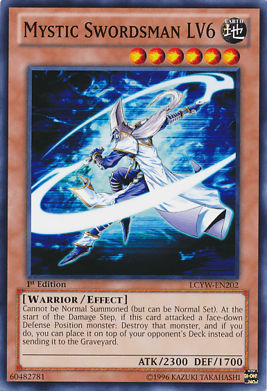 Mystic Swordsman LV6 [LCYW-EN202] Common (ONLINE ORDER ONLY)