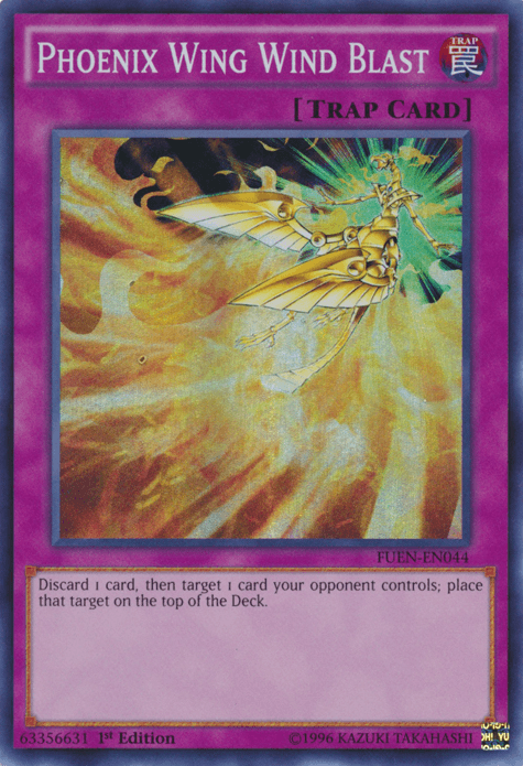 Phoenix Wing Wind Blast [FUEN-EN044] Super Rare (ONLINE ORDER ONLY)