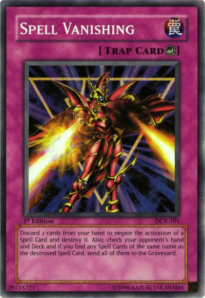 Spell Vanishing [DCR-101] Super Rare (ONLINE ORDER ONLY)