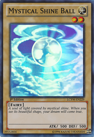 Mystical Shine Ball [LCYW-EN229] Super Rare (ONLINE ORDER ONLY)