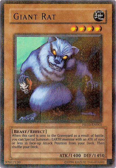 Giant Rat [HL03-EN001] Parallel Rare (ONLINE ORDER ONLY)