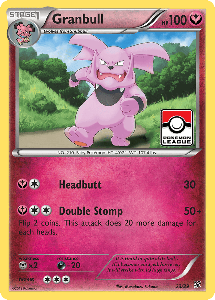 Granbull (23/39) [XY: Kalos Starter Set] (Online Only)