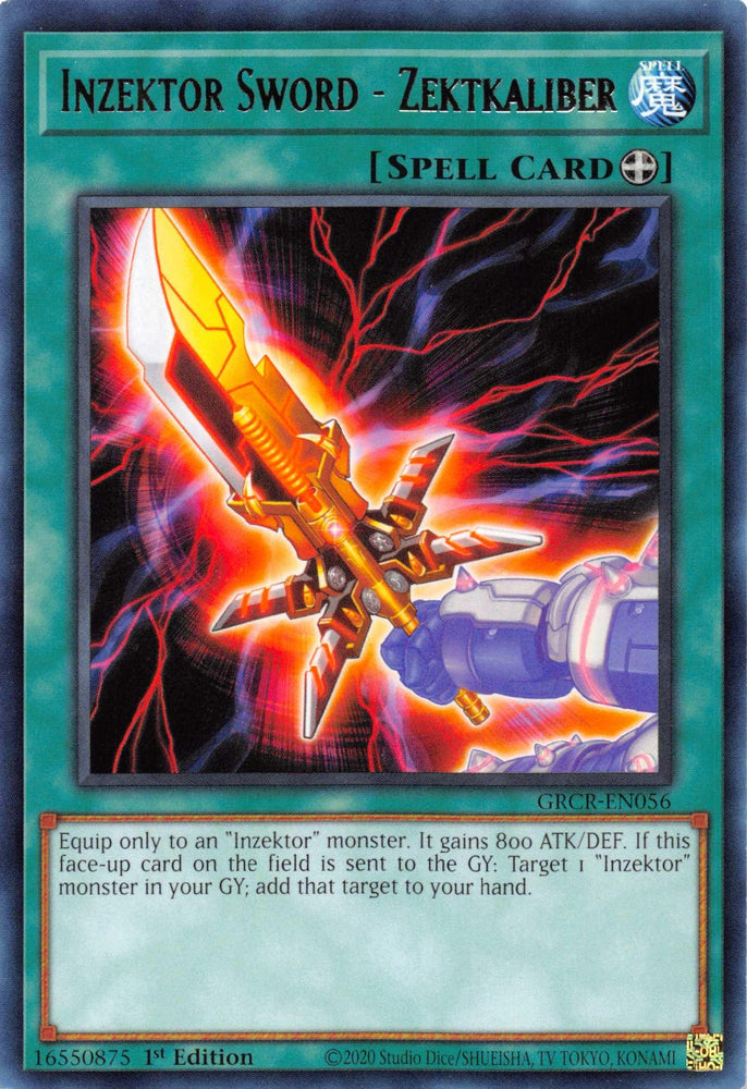 Inzektor Sword - Zektkaliber [GRCR-EN056] Rare (ONLINE ORDER ONLY)