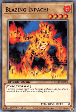 Blazing Inpachi [SGX1-ENH02] Common (ONLINE ORDER ONLY)
