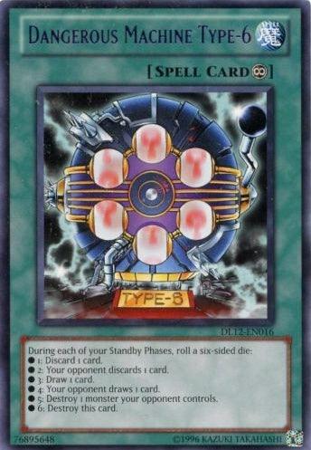 Dangerous Machine Type-6 (Purple) [DL12-EN016] Rare (ONLINE ORDER ONLY)