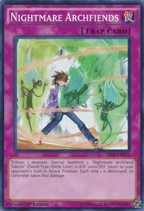 Nightmare Archfiends [SR04-EN035] Common (ONLINE ORDER ONLY)