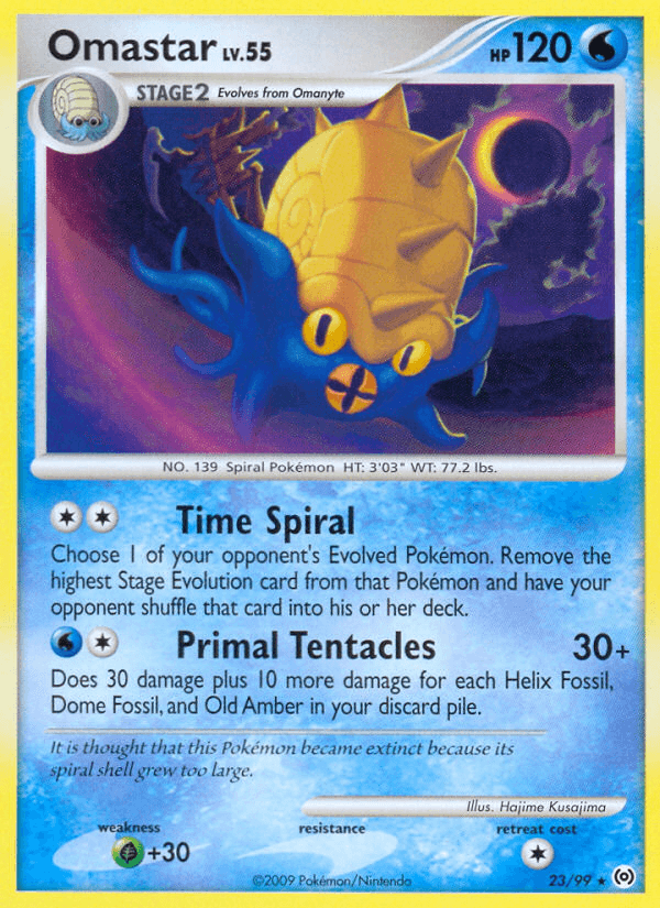 Omastar (23/99) [Platinum: Arceus] (Online Only)