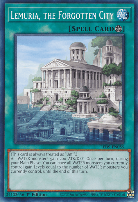 Lemuria, the Forgotten City [LED9-EN055] Common (ONLINE ORDER ONLY)