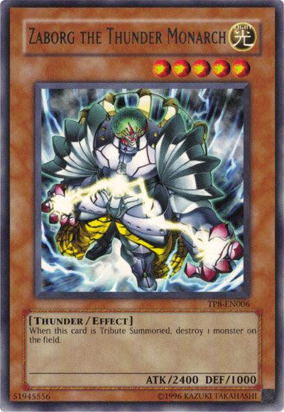 Zaborg the Thunder Monarch [TP8-EN006] Rare (ONLINE ORDER ONLY)