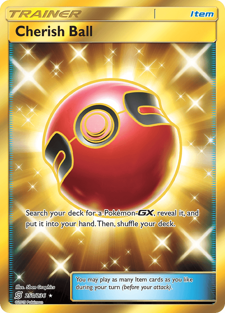 Cherish Ball (250/236) [Sun & Moon: Unified Minds] (Online Only)