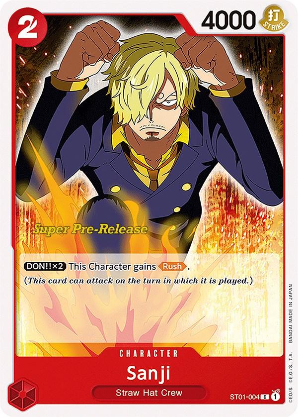 Sanji [Super Pre-Release Starter Deck: Straw Hat Crew] (ONLINE ORDER ONLY)