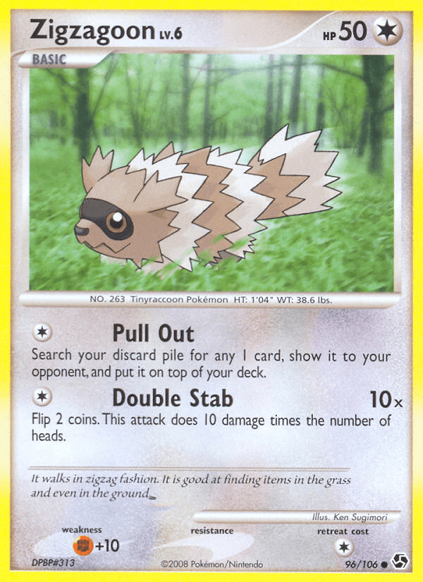 Zigzagoon (96/106) [Diamond & Pearl: Great Encounters] (Online Only)