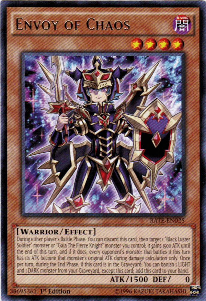 Envoy of Chaos [RATE-EN025] Rare (ONLINE ORDER ONLY)