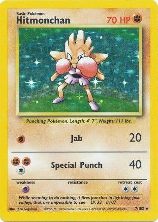 Hitmonchan (7/102) [Base Set Unlimited] (Online Only)