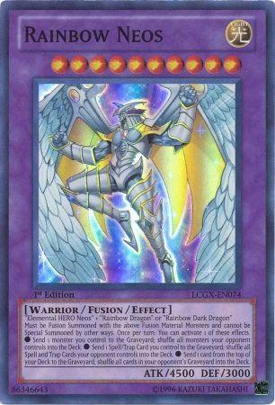 Rainbow Neos [LCGX-EN074] Super Rare (ONLINE ORDER ONLY)