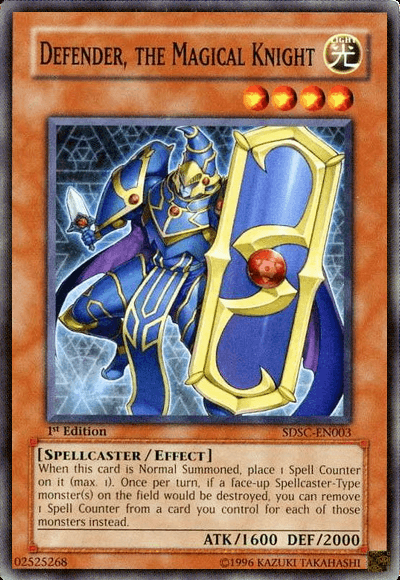 Defender, The Magical Knight [SDSC-EN003] Common (ONLINE ORDER ONLY)