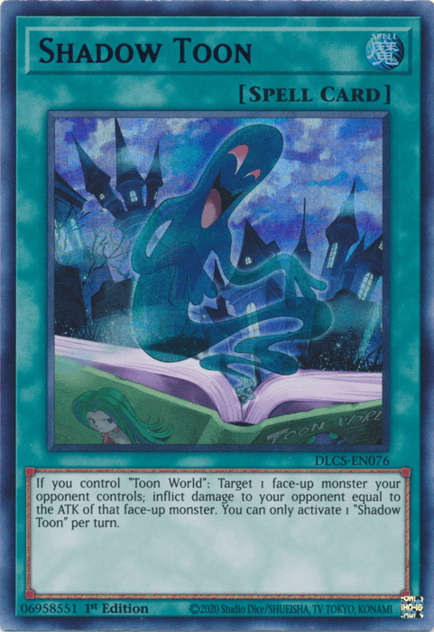 Shadow Toon (Blue) [DLCS-EN076] Ultra Rare (ONLINE ORDER ONLY)