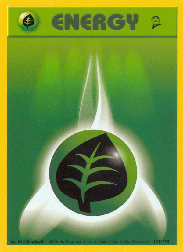 Grass Energy (127/130) [Base Set 2] (Online Only)