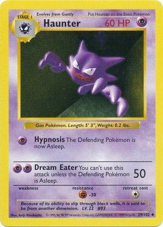 Haunter (29/102) [Base Set Shadowless Unlimited] (Online Only)