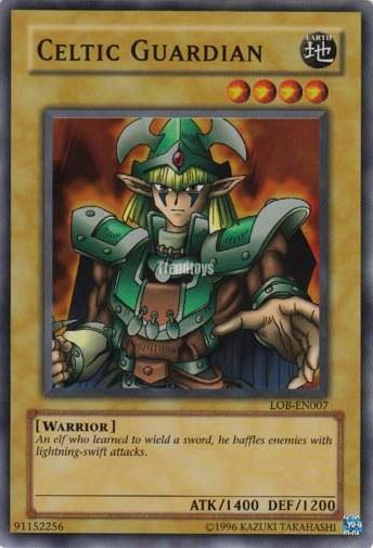 Celtic Guardian [LOB-EN007] Super Rare (ONLINE ORDER ONLY)