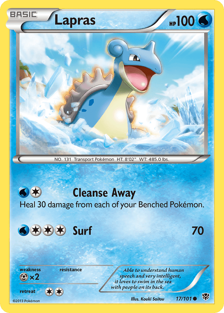 Lapras (17/101) [Black & White: Plasma Blast] (Online Only)