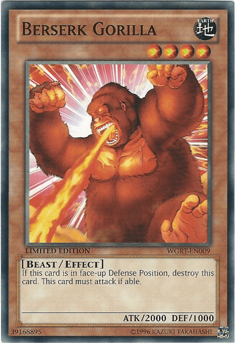 Berserk Gorilla [WGRT-EN009] Common (ONLINE ORDER ONLY)