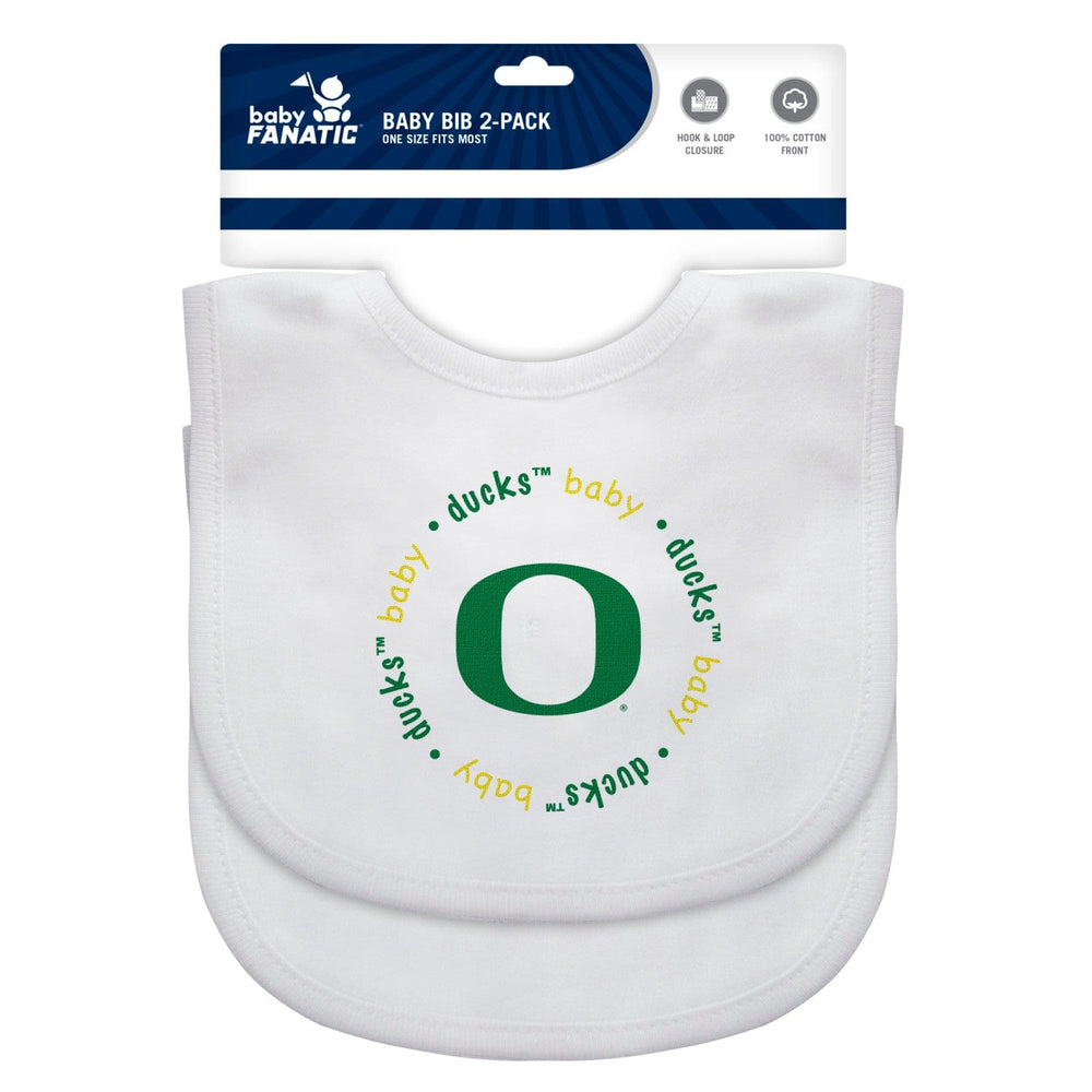 Oregon Ducks - Baby Bibs 2-Pack (ONLINE ORDER ONLY)